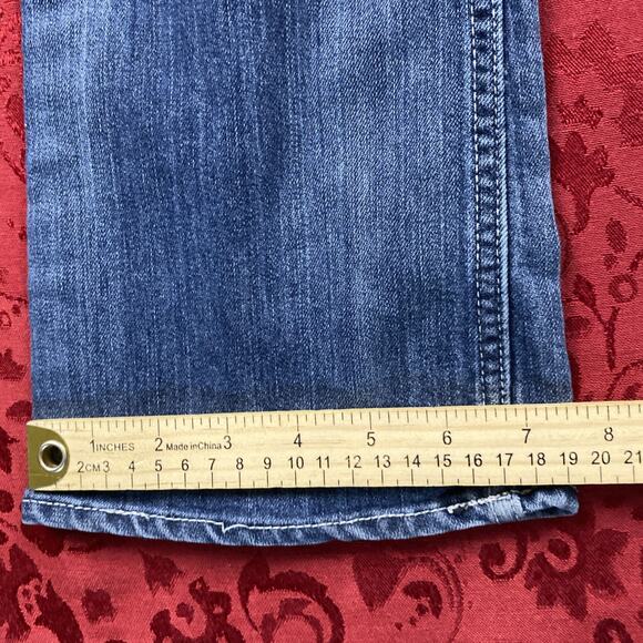 Levi's Bootcut Jeans Girls 12 Reg Adjustable Waistband Stretch Denim Flap Pocket - Picture 11 of 12